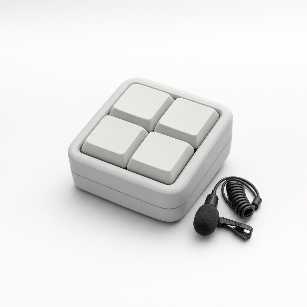 Vibe Pad on a light-gray studio background