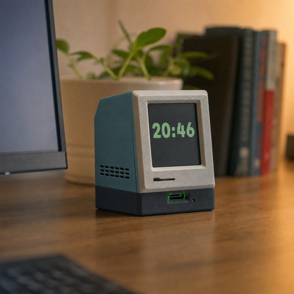 A small screen beside your monitor.